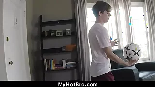 Hung Teen In Soccer Gear Fucked By Step brother